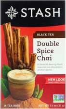 Stash Double Spice Chai Black Tea - 18 tea bags