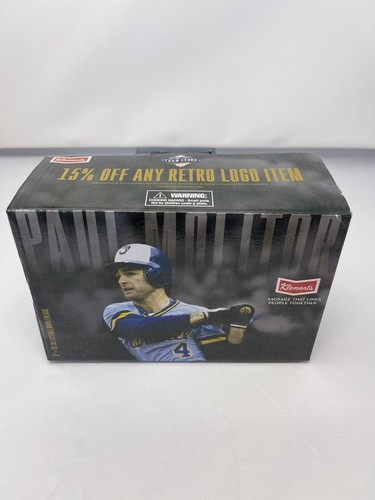 Paul Molitor Signed 2015 Brewers SGA Bobblehead Beckett Witnessed 3 - Picture 7 of 7