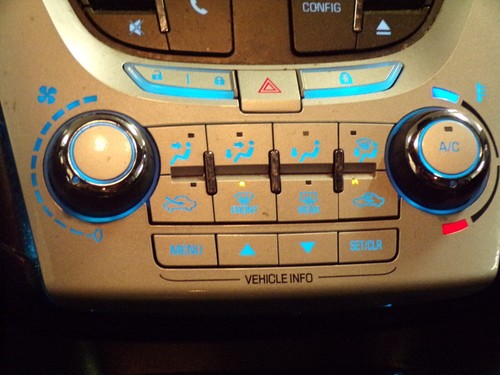 2014 chevy equinox radio climate control switch 2012-2015 - Picture 3 of 7