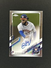2021 Topps Chrome Cristian Javier RC Auto Astros