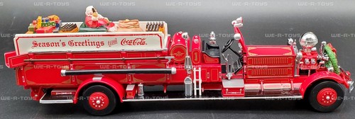 Matchbox Coca Cola Holiday 1:43 Scale 1930 Fire Engine with Santa 1998 NEW - Picture 5 of 11