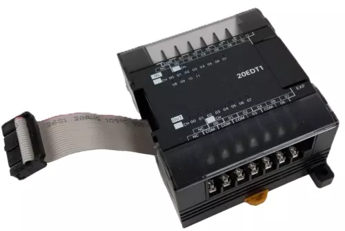 Omron CP1W-20EDT1 PLC I/O Expansion Unit 12x24 VDC Inputs 8xPNP Outputs 0.3A NEW