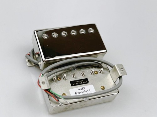 Gold Humbucker Pickup Alnico V Guitar Pickup 498R 498T Set Guitar - Picture 4 of 11