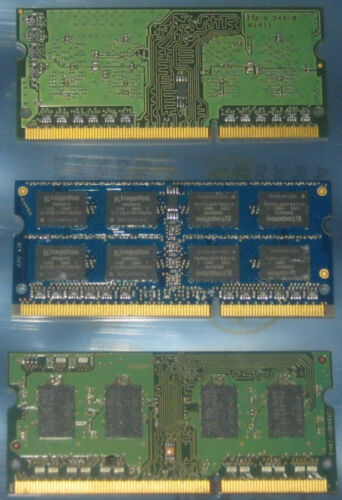 Laptop RAM DDR3 SO-DIMM 8GB 4GB 2GB 1GB 1066 1333 1600MHz PC3-8500 10600 12800 - Bild 2 von 3