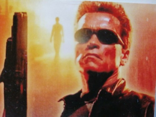 Terminator 3: Rise of the Machines Schwarzenegger Advertisment Print Postcard - Picture 4 of 6