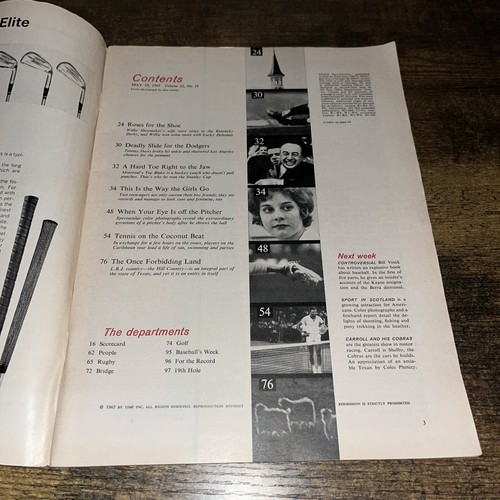 May 10, 1965 Marie Mulder and Janell Smith USA Track SPORTS ILLUSTRATED Magazine - Picture 2 of 2