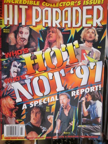 Hit Parader Rock Music Magazine-Your Choice-Second Listing - Picture 22 of 31