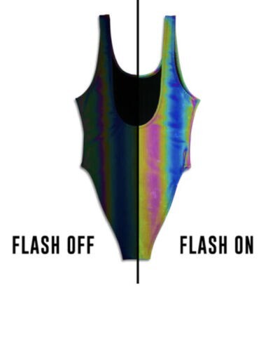 Flexliving ONE PIECE SWIMSUIT - RAINBOW REFLECTIVE Mushrooms Color Changing M - Bild 7 von 8