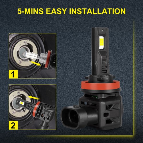 Faros LED antiniebla de haz alto bajo M7H para Toyota Tacoma 2016-2023 - Imagen 13 de 21