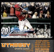 2018 Topps Holiday HMW189 Victor Robles Washington Nationals