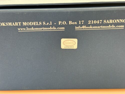LookSmart Bugatti Chiron 1:43 LS494B Sky View argento/vista cielo rarità #300 - Foto 6 di 21
