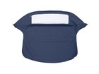 Fits: Bmw Z3 1996-2002 Convertible Soft Top & Plastic window Blue Vinyl (For: Bmw Z3)