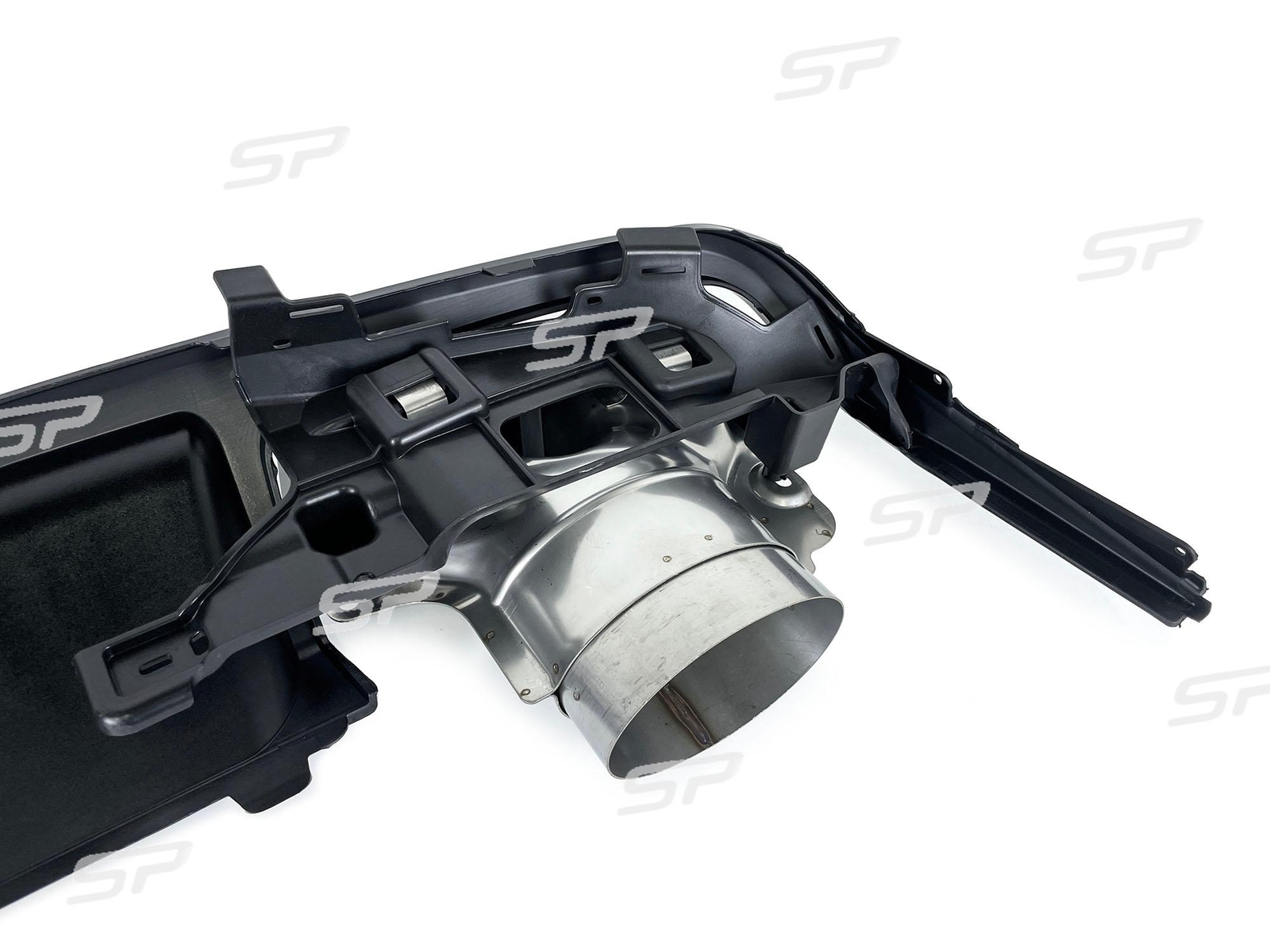 Heckdiffusor Auspuff Schwarz für Mercedes CLS 350 C218 W218 2011-2017 AMG line