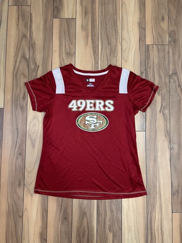 San Francisco 49ers Women's Large T-Shirt NFL Team Apparel