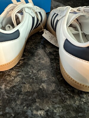 Adidas Samba OG White Night Indigo Gum IF3814. Sizes 7.5 & 10.5 Men's | eBay