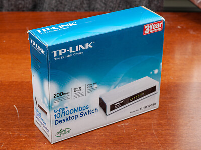 TP-Link 5 Port Desktop Switch 10/100Mbps