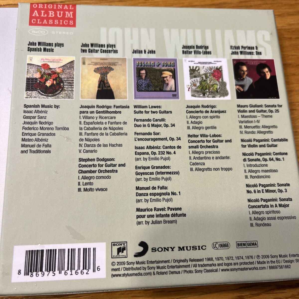 John Williams John Williams: Original Album Classics (CD John Williams John Williams: Original Album Classics (CD