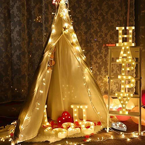 200 LED String Lights Plug in String Lights 8 Modes 66 ft ***Warm White - Bild 3 von 7