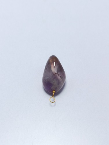 Brazil Amethyst Smooth Beads Tumble Pendant 32.50 Carat Amethyst Gemstone - Picture 6 of 6
