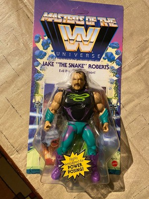 Jake the Snake Roberts New Masters Of The WWE Universe MOTU In Hand Mattel Aew 887961838480 | eBay