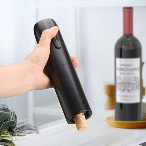 Elektrischer Automatik Korkenzieher Weinflaschenöffner Ausgießer Geschenkidee - Bild 3 von 13
