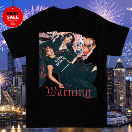 Camiseta Tour Verano THE WARNING S-5XL Negra Todas las Tallas - Imagen 1 de 3