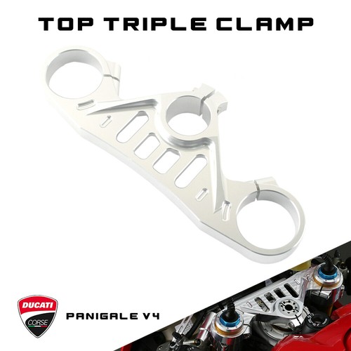 Abrazadera superior superior de triple árbol para DUCATI PANIGALE V4 2021 2022 - Imagen 3 de 9
