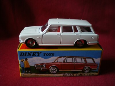Miniature DINKY Toys France Break Simca 1500 Réf. 507 – 1/43 avec boîte d'origine - Collection