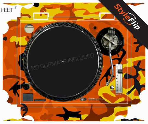 Piel Technics SL-1200 M3D | 6 pieles camufladas | SIN alfombrilla | StyleFlip Skins - Imagen 3 de 13