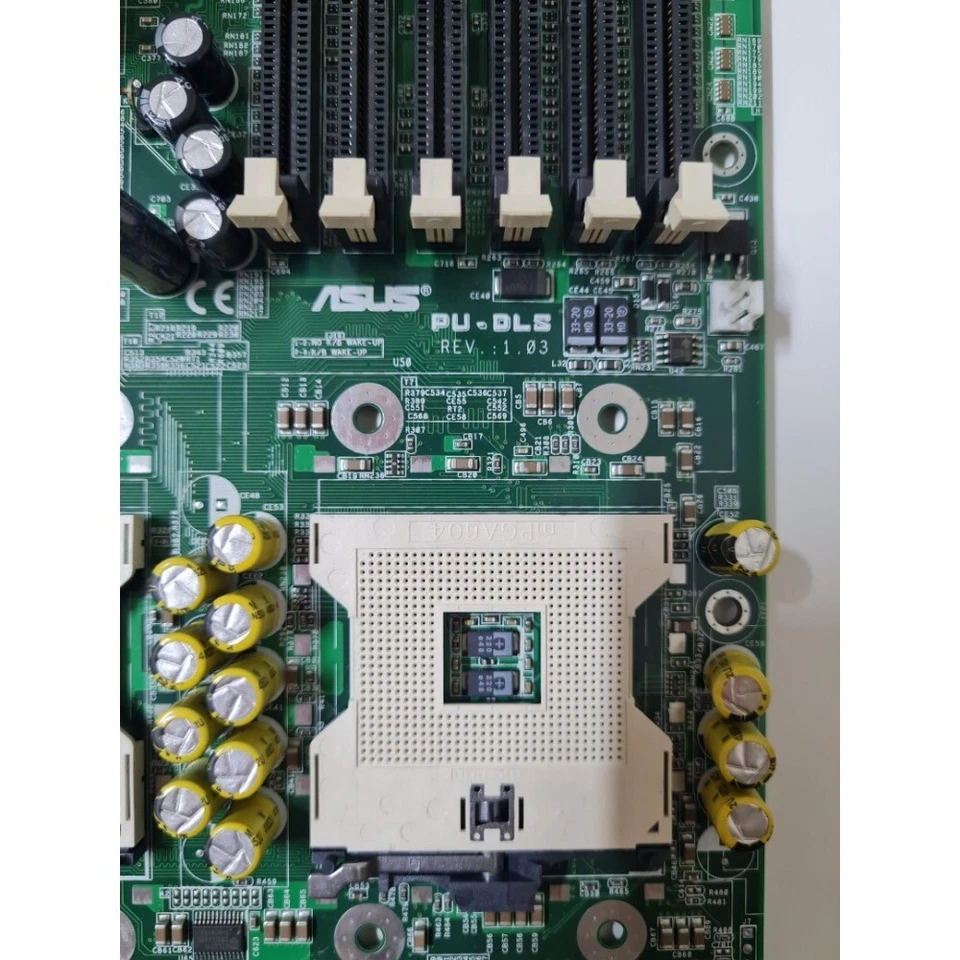 ASUS PU-DLS Motherboard Socket-604 Intel E7520 MCH Dual XEON Server Board - Image 4 of 4