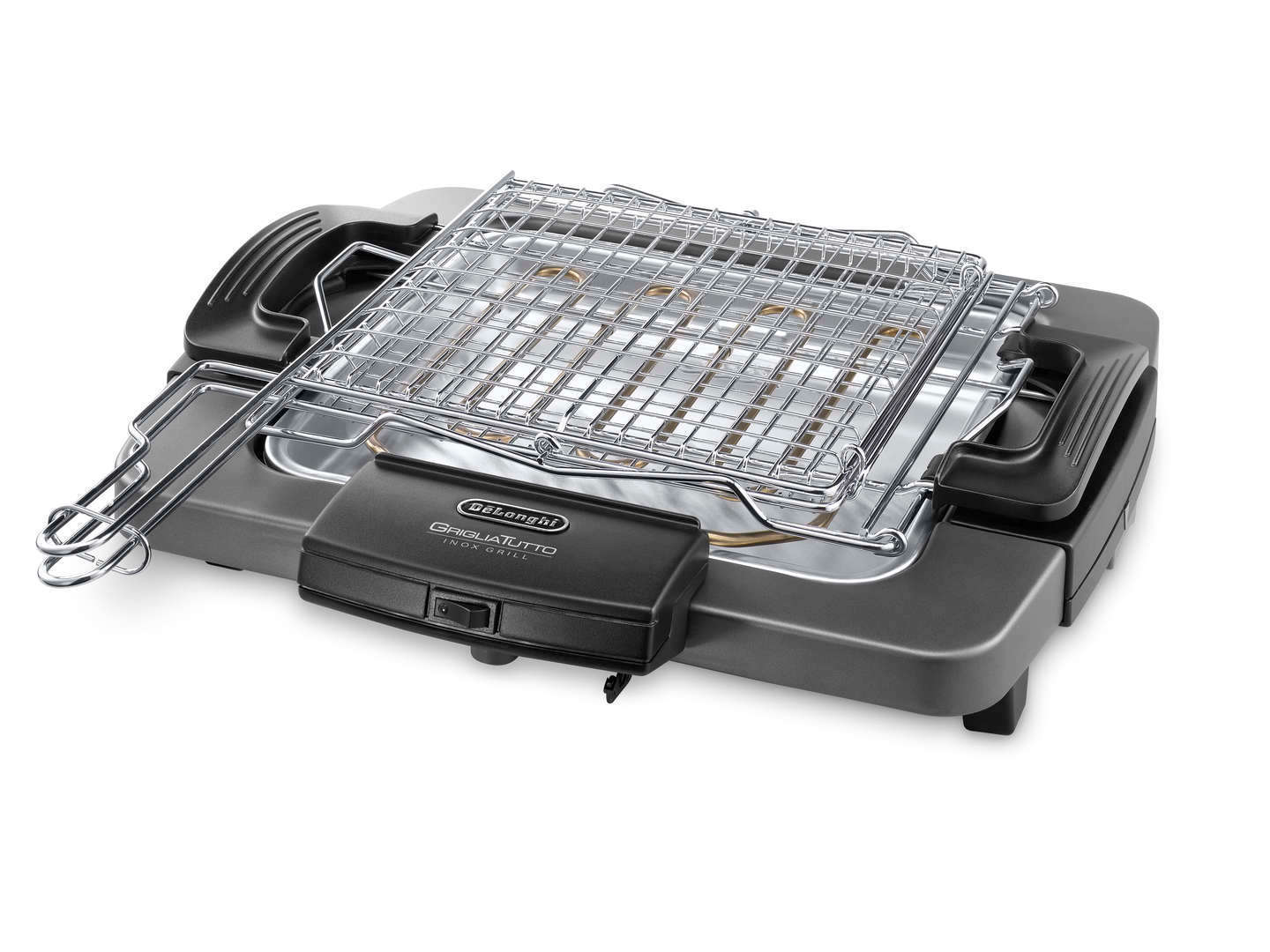 BQ60X Barbecue elettrico con griglia De Longhi BQ60X Barbecue elettrico con griglia De Longhi