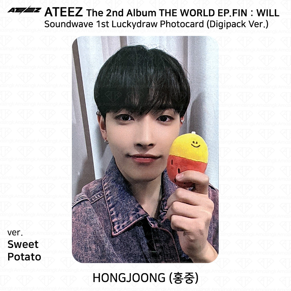 ateez will ソンファ mokket soundwave ateez will ソンファ mokket soundwave - メルカリ
