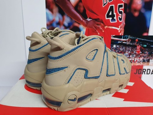 Nike AIR MORE UPTEMPO ‘96 Limestone Men’s UK 8.5 EUR 43 (DV6993 200) - Picture 8 of 8