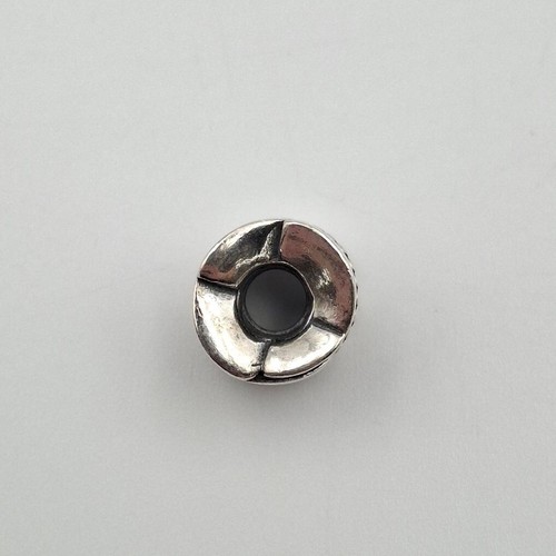Pandora 925 ALE Sterling Silver Rolled Feather Bead Charm RETIRED 790581 - Picture 6 of 6