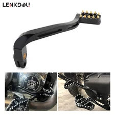 Brake Lever Arm + Peg Pedal Kit For Harley Dyna Street Bob Super Glide 1991-2017