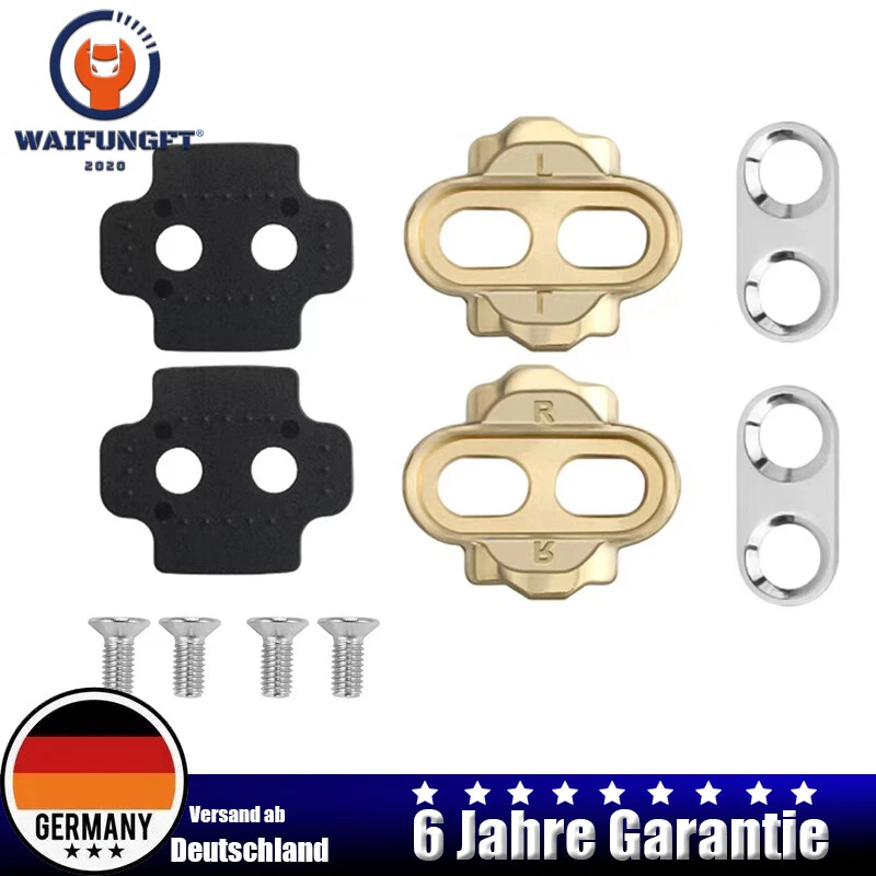 MARKENLOS Bike Cleats Pedale 2 Loch für Crankbrothers Eggbeater Pedalplatten Acid Mallet