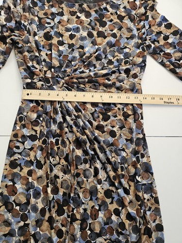 Connected Apparel Womens Multicolored Midi Fitted Sheath Dress Size 8 - Picture 9 of 15