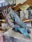 New ListingMoby Dick Whale Squid Battle Jon Stuart Anderson Polymer Clay figure sculpture