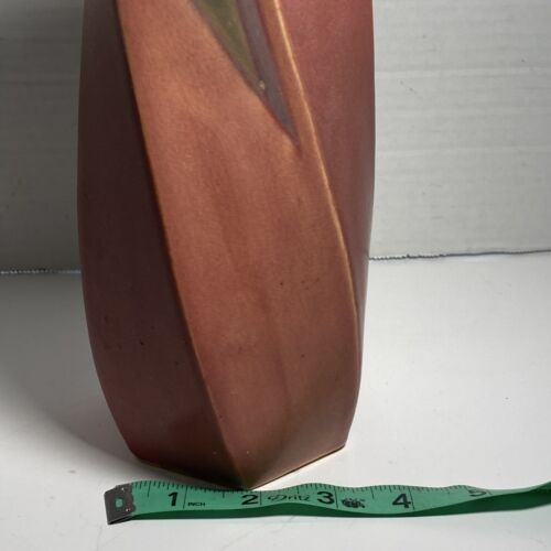 1928 ROSEVILLE FUTURA sechseckige gedrehte Vase Form 8" LESEN - Bild 9 von 9