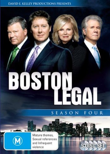 Boston Legal : Season 4 (Box Set, DVD, 2006) Brand New Gift Idea Sealed - Picture 1 of 1