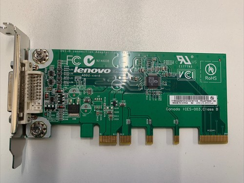 Lenovo FRU 03T6005 DVI-D ADD2 Low Profile Card Ref:1224