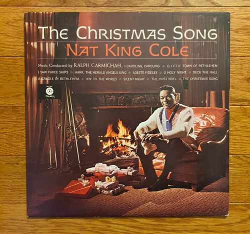 Nat King Cole - The Christmas Song LP Capitol SM-1967 1977 Pressing VG+