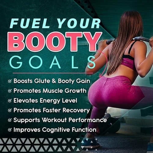 5G Creatine Monohydrate Powder for Women Booty Gain +2000Mg Collagen +1G BCAA 2: - Picture 15 of 19