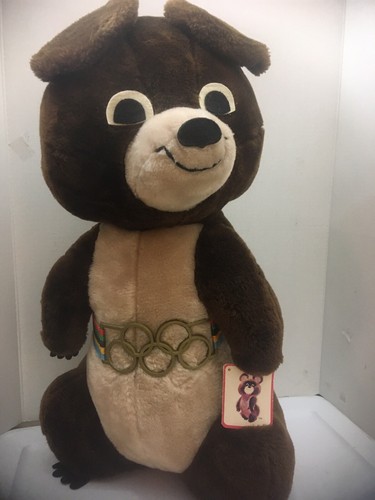 Misha Olympic Mascot - Teddy Bear 21” - 1980 - Moscow, Russia - Dakin - Picture 2 of 9