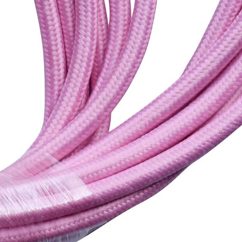 2 Core Twisted & Rounded Fabric Cable Vintage Wire Electric Flexible Cord 0.75mm - Picture 83 of 84