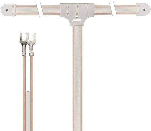 FM Dipole Antenna 300 Ohm 2 Pin Bare Wire Twin Lead for Home Stereo Receiver - Picture 5 of 9