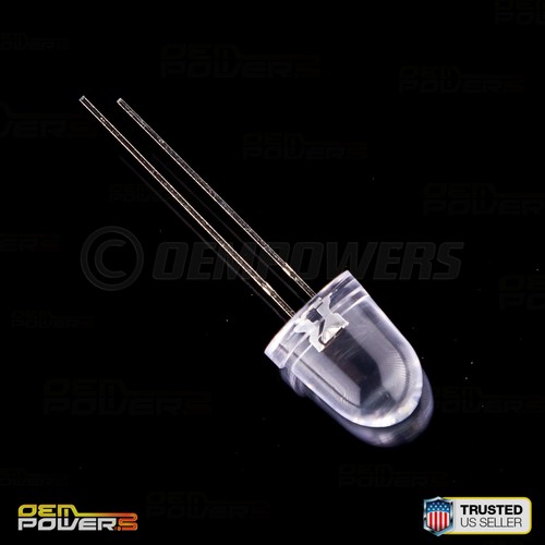 24 X RadioShack 10mm Ultra-High Brightness Blue LED #2760006 BULK PACK NEW - Picture 3 of 6
