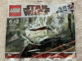 LEGO 30005 Star Wars Imperial Speeder Bike Europe Version Episode VI New Polybag