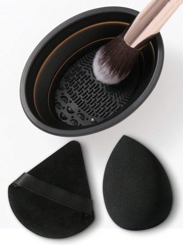 Etercycle Foldable Silicone Makeup Brush Cleaner Bowl for Brushes & Sponges UK - Picture 71 of 97