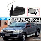 <!--F#f_0-->LH Left Hand Electric Door Mirror Black For Toyota Hilux Ute 2WD 4WD 2005~2015<!--F/-->